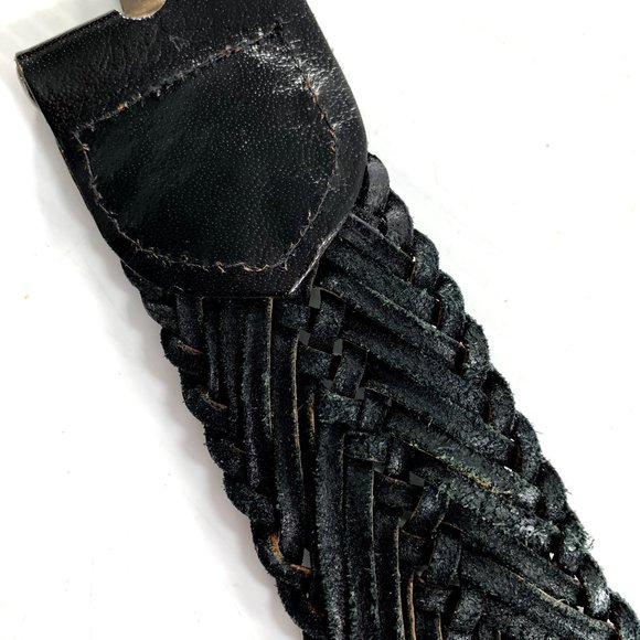 Chicos Womens Belt Size Small Black Leather - Picture 5 of 7